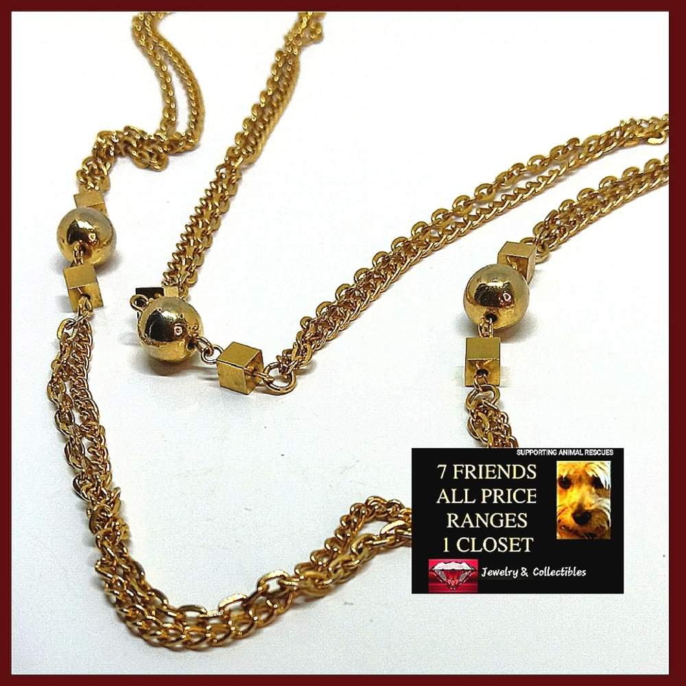 Elegant Gold Fashion Chain Necklace